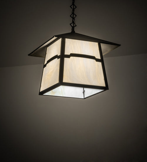 15" Wide Stillwater Mountain View Straight Arm Wall Sconce