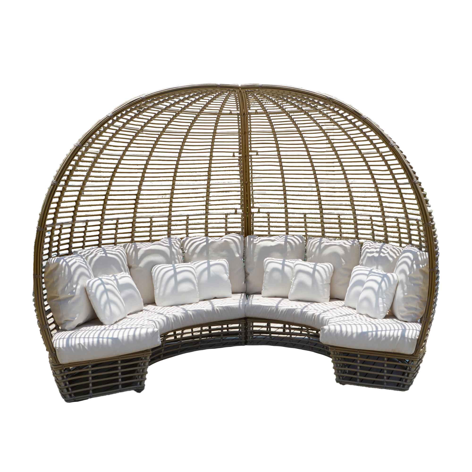 Nexus Daybed with Table and Sunbrella Cushions