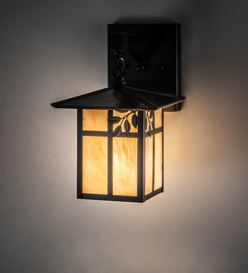 10" Wide Bastille Lantern Wall Sconce
