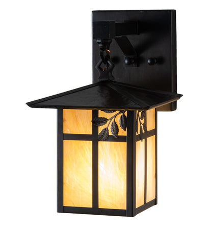 10" Wide Bastille Lantern Wall Sconce