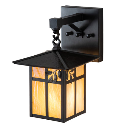 10" Wide Bastille Lantern Wall Sconce