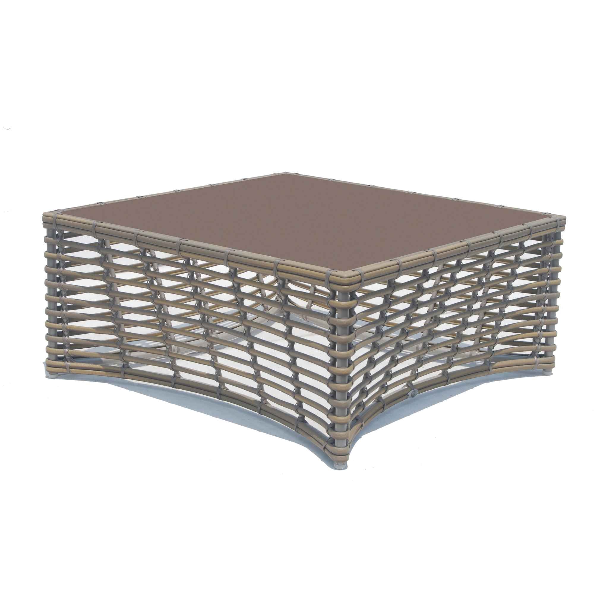 Ruby Coffee Table with Glass