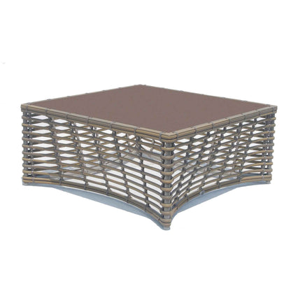 Ruby Coffee Table with Glass