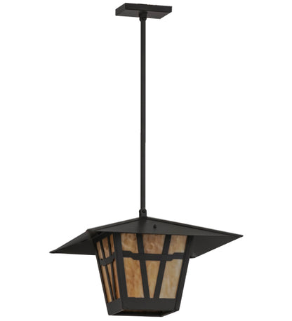 7" Square Seneca Sprig Hanging Wall Sconce