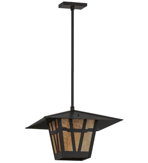 7" Square Seneca Sprig Hanging Wall Sconce