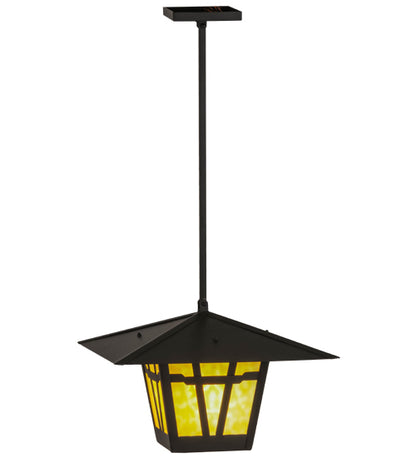 7" Square Seneca Sprig Hanging Wall Sconce
