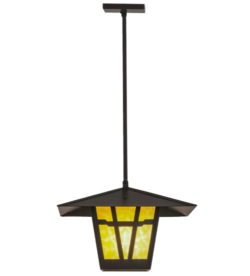 7" Square Seneca Sprig Hanging Wall Sconce