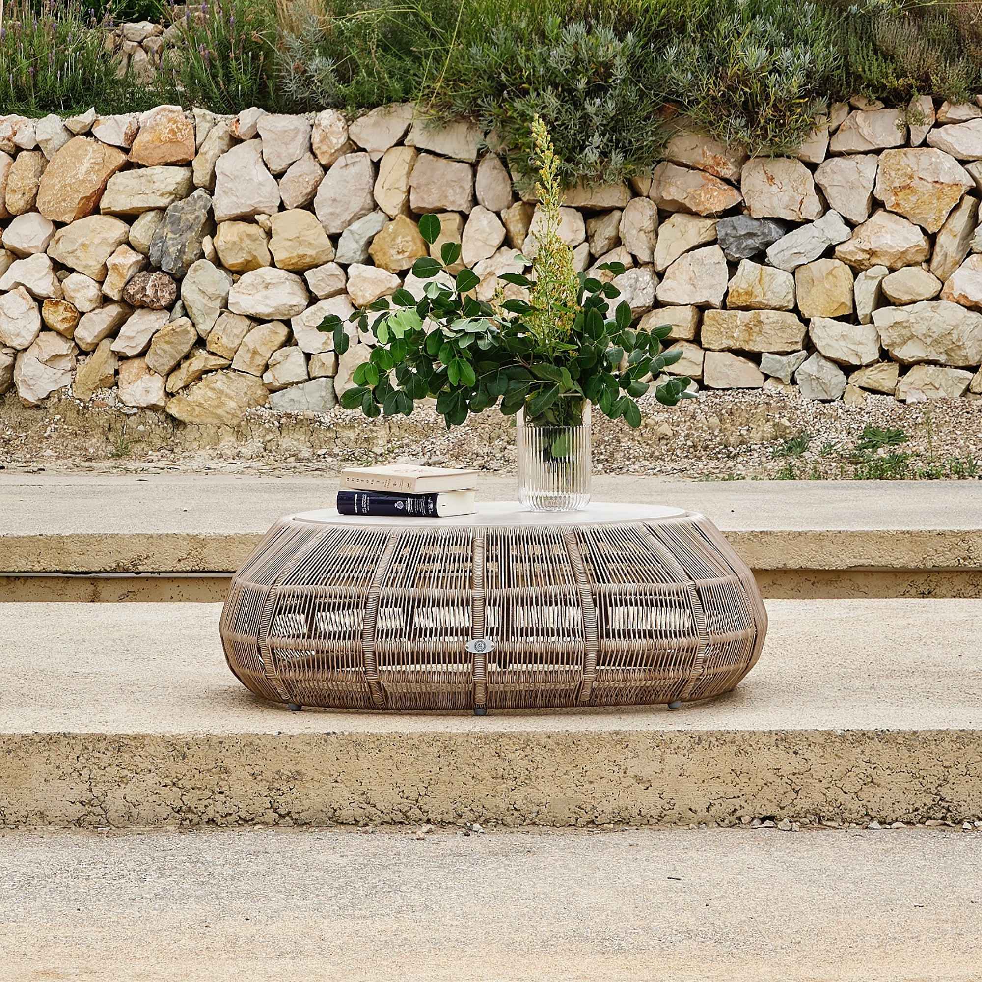 Rio Coffee Table with Glass