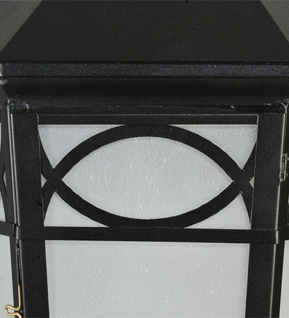 8" Wide Stillwater Mountain View Hanging Wall Sconce