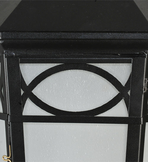 8" Wide Stillwater Mountain View Hanging Wall Sconce