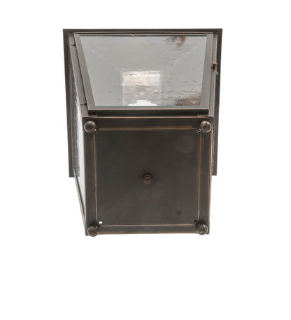 8" Square Personalized Buffalo Post Mount