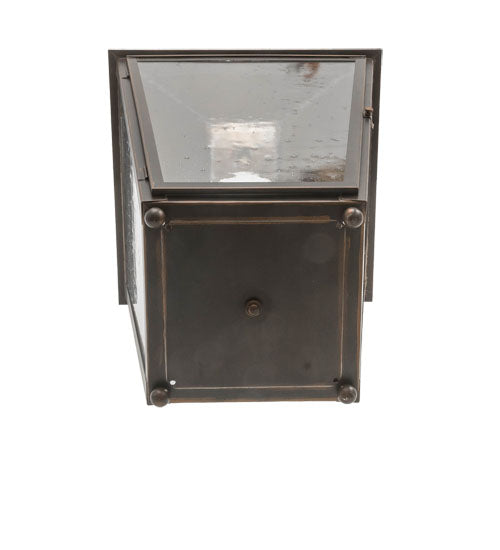 8" Square Personalized Buffalo Post Mount