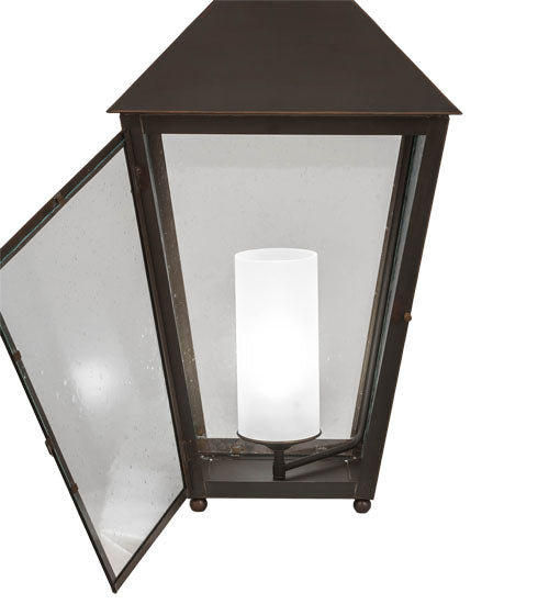 8" Wide Seneca Plain Curved Arm Wall Sconce