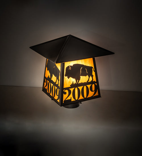 20" Square Hyde Park "T" Mission Flushmount