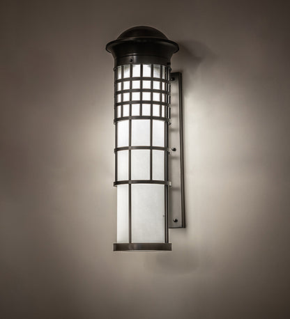 18" Wide Moravian Star Post Mount