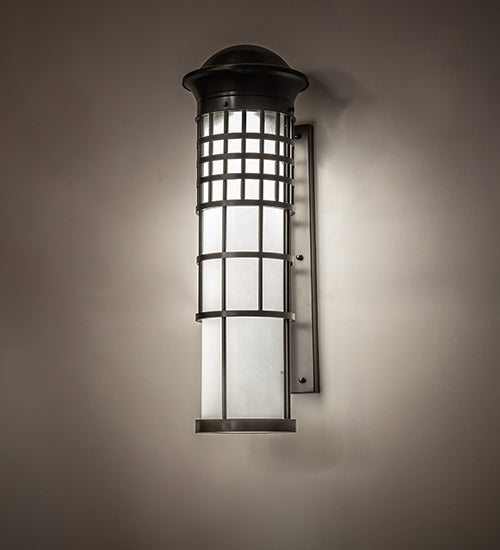 18" Wide Moravian Star Post Mount
