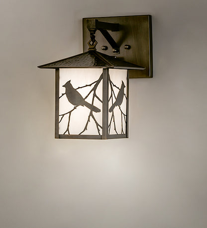 12" Square Personalized Buffalo Post Mount