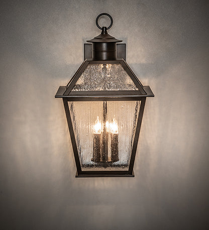 12" Wide Stillwater Strike of the Eagle Wall Sconce