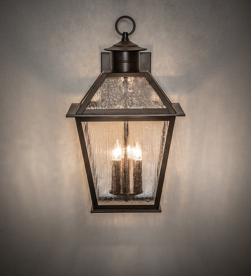 12" Wide Stillwater Strike of the Eagle Wall Sconce