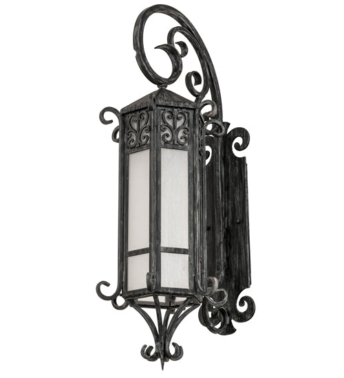 8" Wide Stillwater "T" Mission Wall Sconce