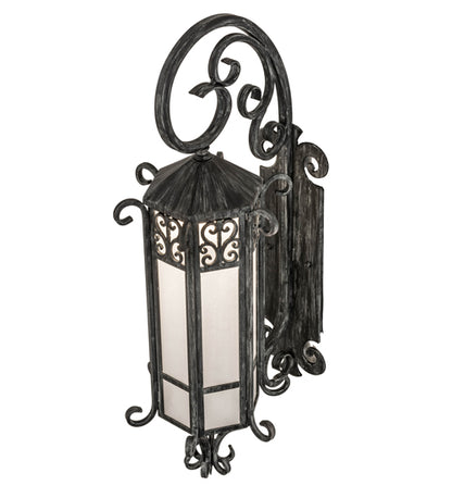 8" Wide Stillwater "T" Mission Wall Sconce