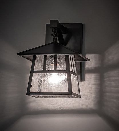 9" Wide Stillwater Double Bar Mission Wall Sconce