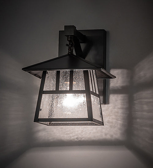 9" Wide Stillwater Double Bar Mission Wall Sconce