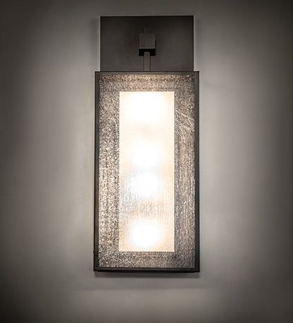 11" Wide Seneca Double Bar Mission Wall Sconce