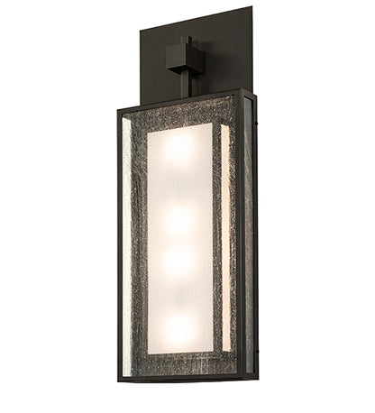 11" Wide Seneca Double Bar Mission Wall Sconce