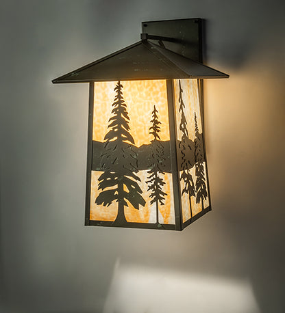 13" Wide Quadrato Wall Sconce