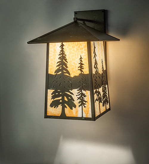 13" Wide Quadrato Wall Sconce