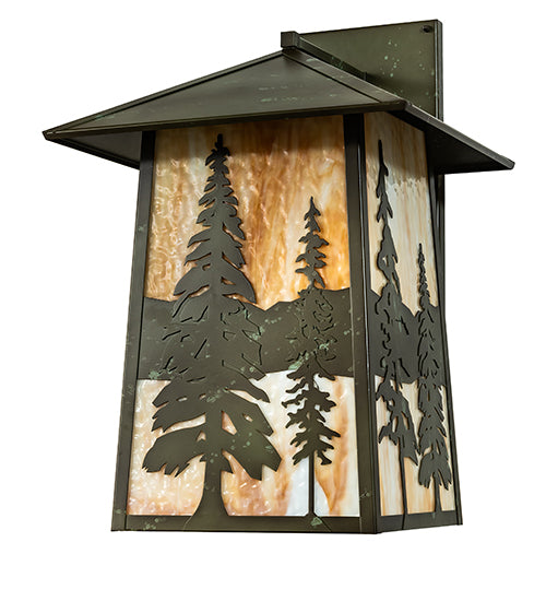 13" Wide Quadrato Wall Sconce