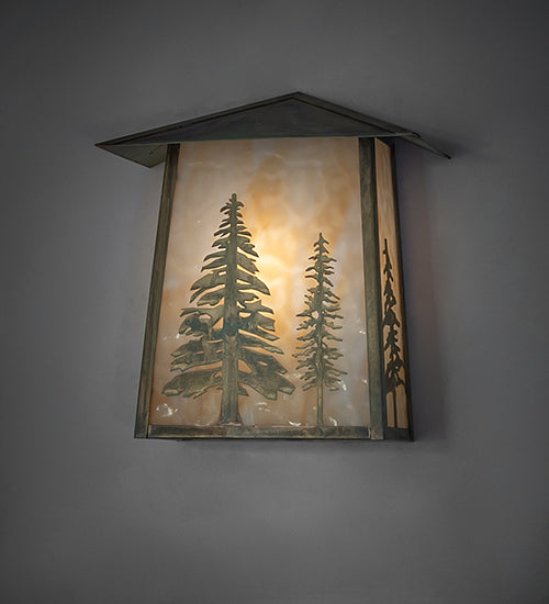 4" Wide Revere Lantern Wall Sconce