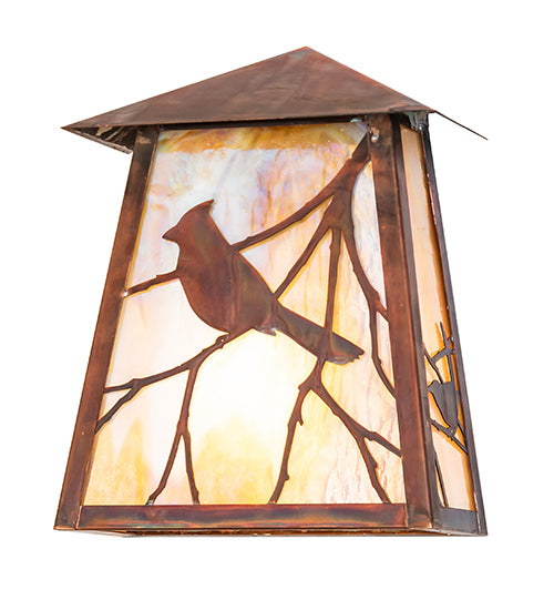 10" Wide Fulton Tall Pines Mini Pendant