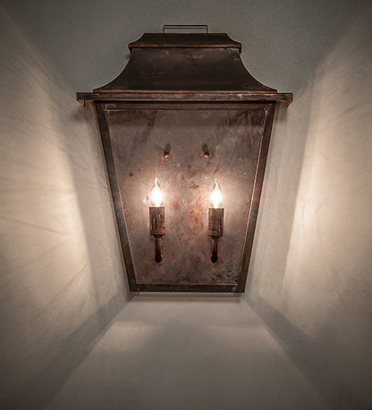 15" Wide Stillwater Tall Pines Wall Sconce