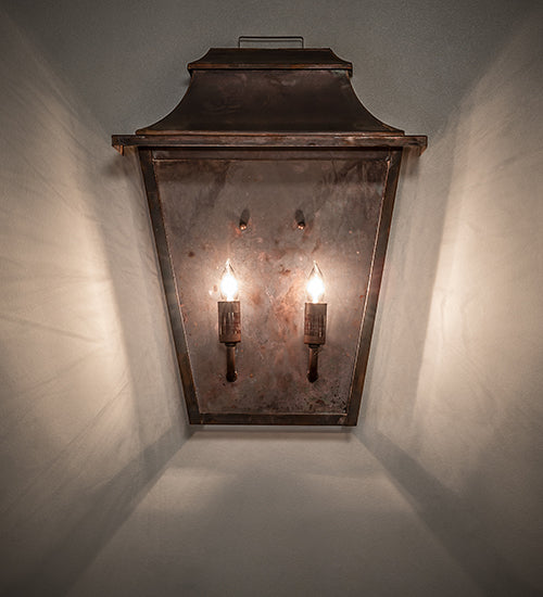 15" Wide Stillwater Tall Pines Wall Sconce
