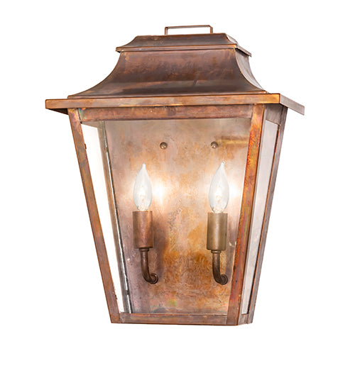19" Square Seneca Double Cross Mission Pier Mount