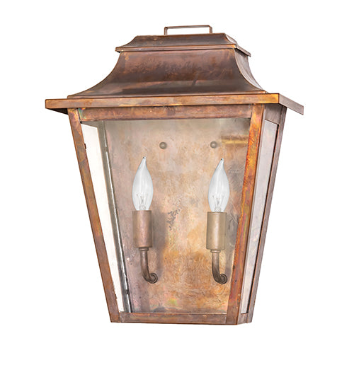 19" Square Seneca Double Cross Mission Pier Mount