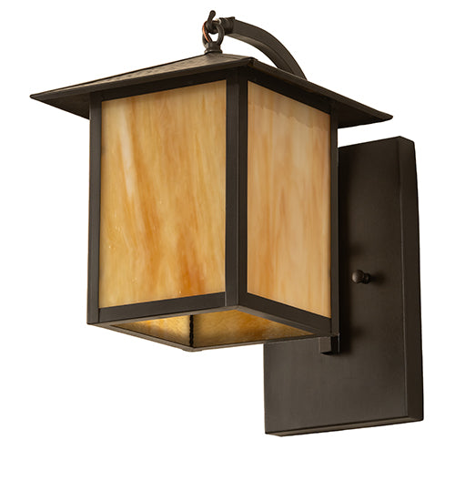 9" Wide Seneca Double Bar Mission Wall Sconce
