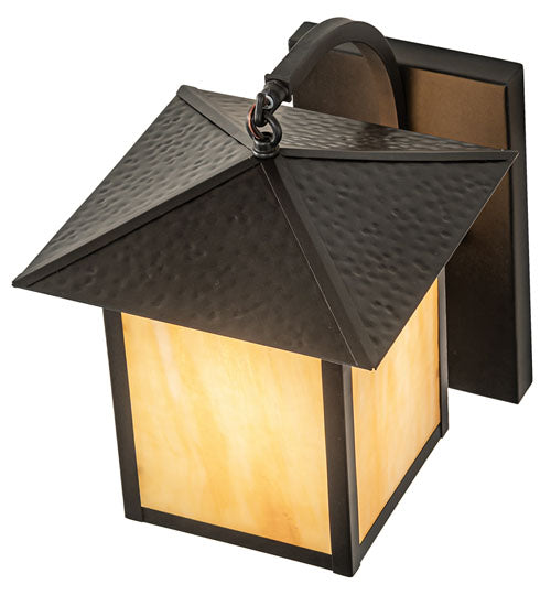 9" Wide Seneca Double Bar Mission Wall Sconce