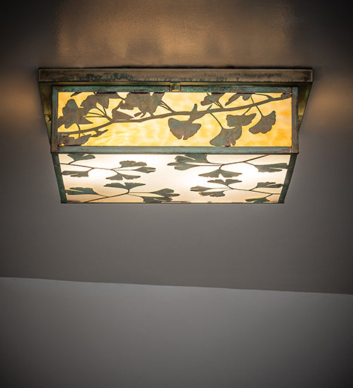 10" Wide Fulton Dragonfly Flushmount