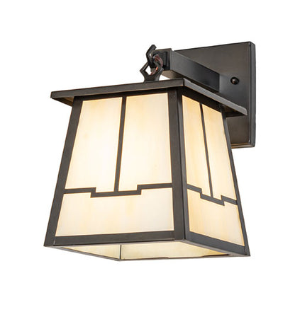 20" Square Hyde Park Ginkgo Flushmount