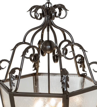 10" Wide Stillwater Ginkgo Wall Sconce