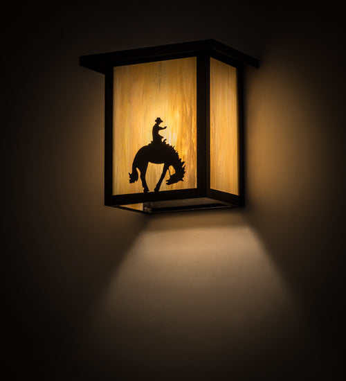 7" Wide Bungalow Valley View Wall Sconce