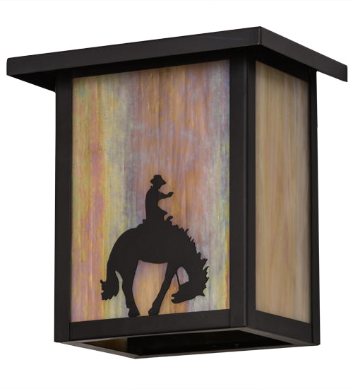 7" Wide Bungalow Valley View Wall Sconce