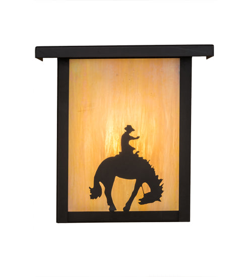 7" Wide Bungalow Valley View Wall Sconce
