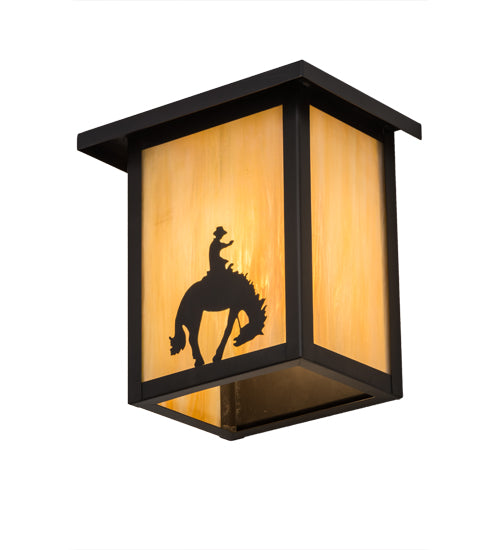 7" Wide Bungalow Valley View Wall Sconce