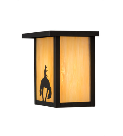 7" Wide Bungalow Valley View Wall Sconce