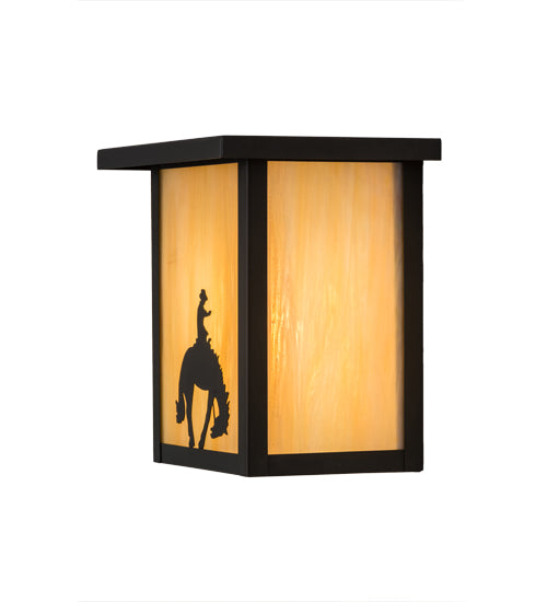 7" Wide Bungalow Valley View Wall Sconce