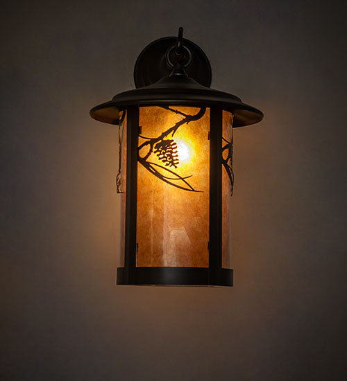 36" Wide Pine Branch Valley View 5 Light Chandelier
